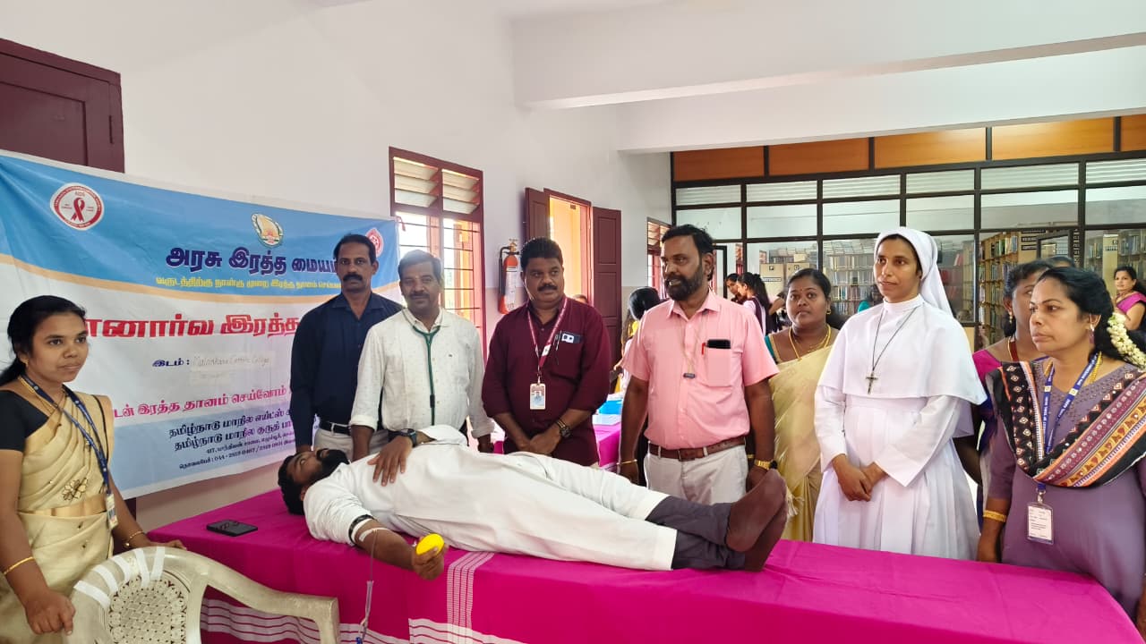 Youth Red Cross Volunteers - Malankara Catholic College Humanitarian Service